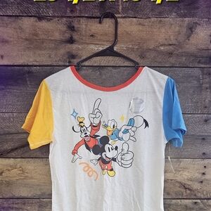 Disney Kids Mickey & Friends Colorful Tee